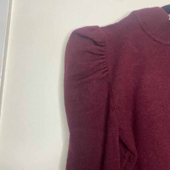 LPA Women’s Small - Marie Sweater in Wine Red  - Cutout Back - Picture 8 of 10
